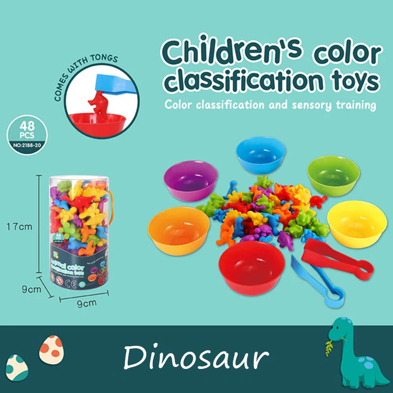 Jouet de tri d'animaux montessori