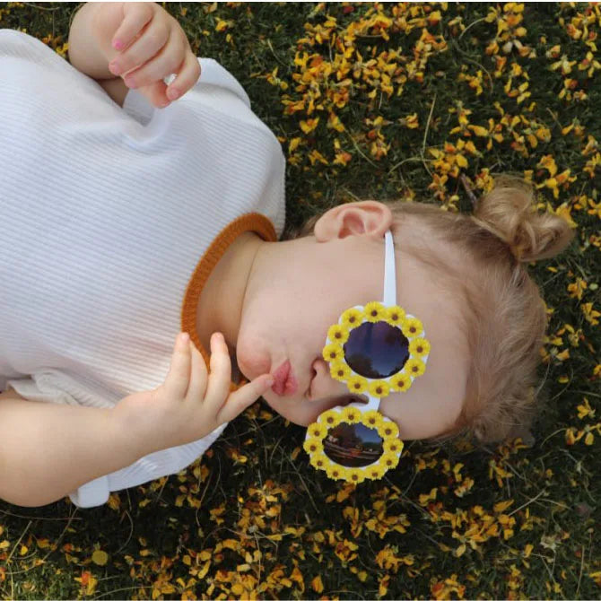 Lunettes de soleil florales pour enfants