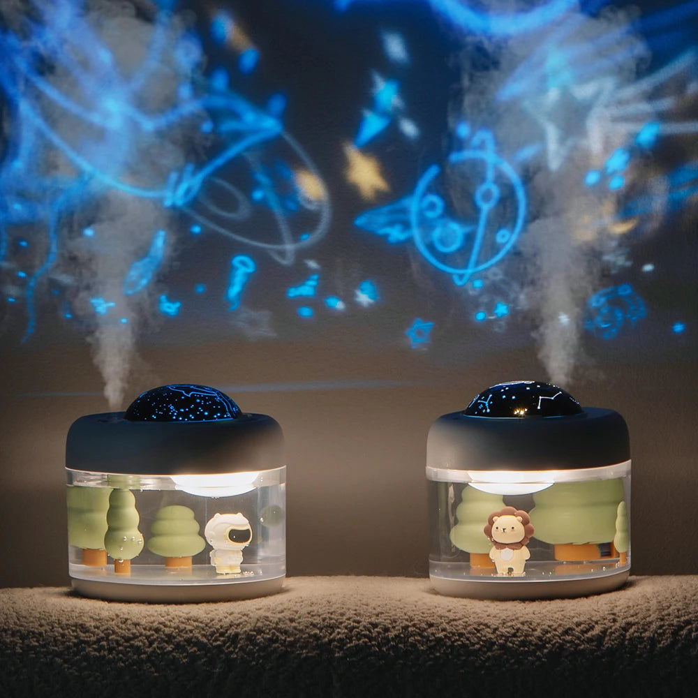 Humidificateur d’air avec veilleuse pour chambre de bébé