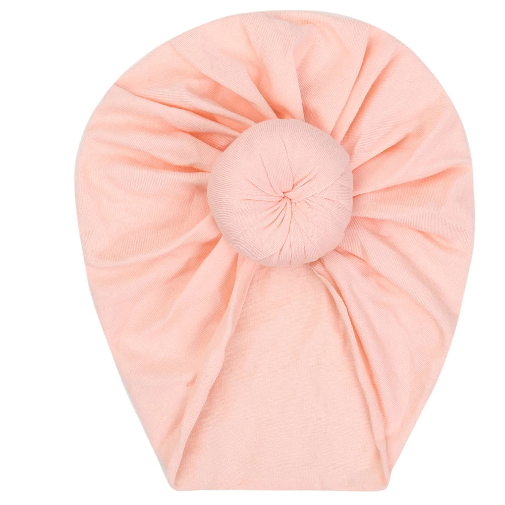 Bonnet turban donuts en coton