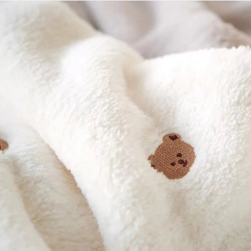 Couverture en flanelle pour bébé