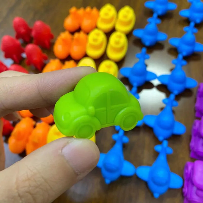 Jouet de tri d'animaux montessori
