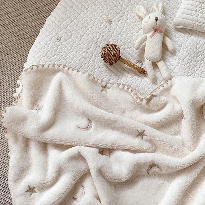 Couverture en flanelle pour bébé