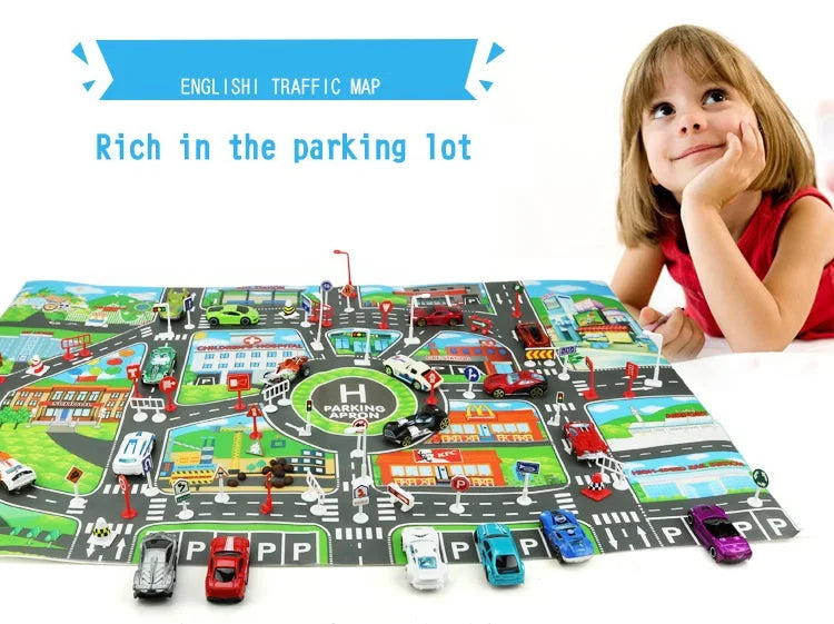 Tapis de route éducatif pour enfants