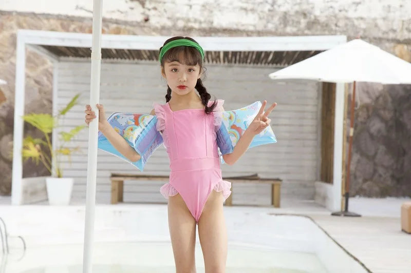 Anneau de natation gonflable en forme de licorne