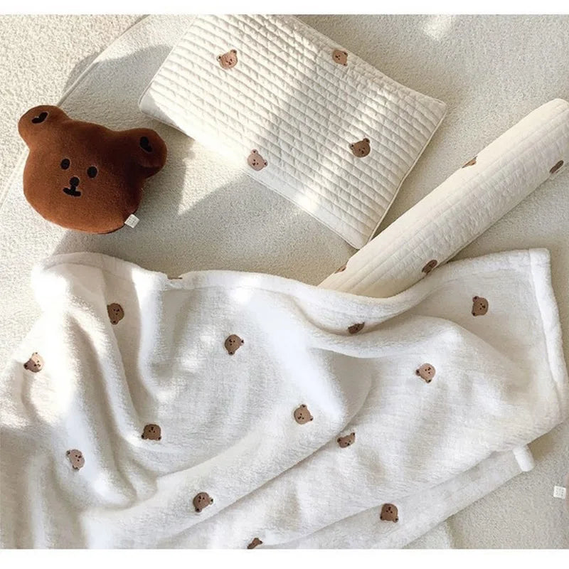 Couverture en flanelle pour bébé