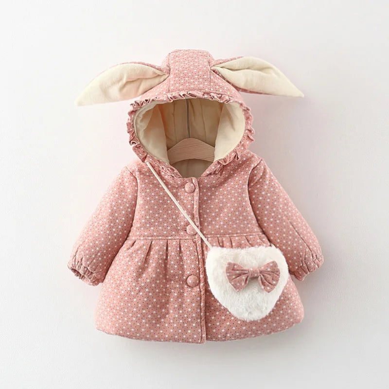 Sweat à capuche en coton fille