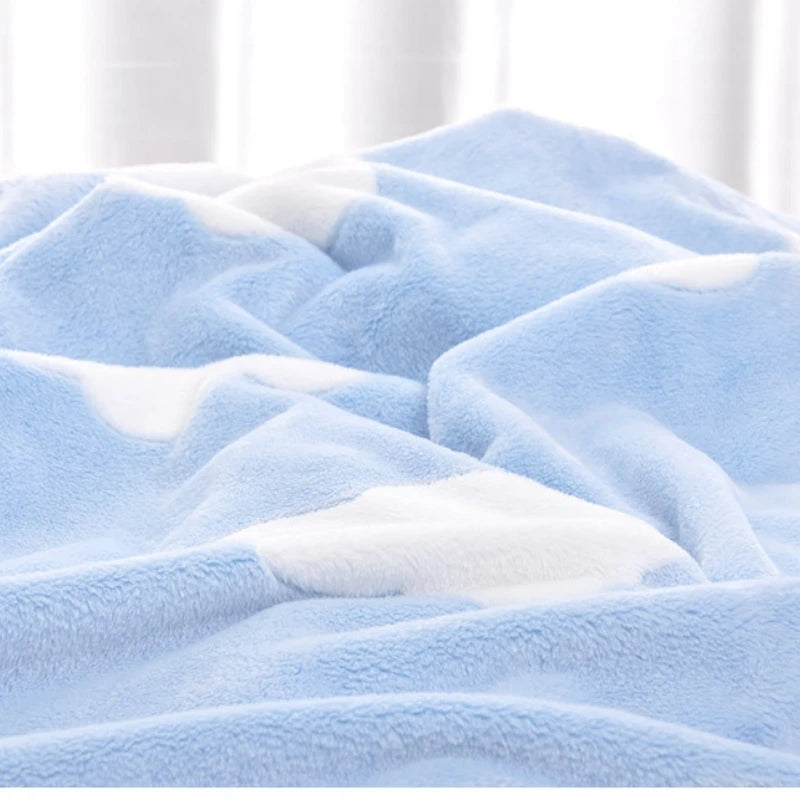 Couverture en flanelle pour bébé