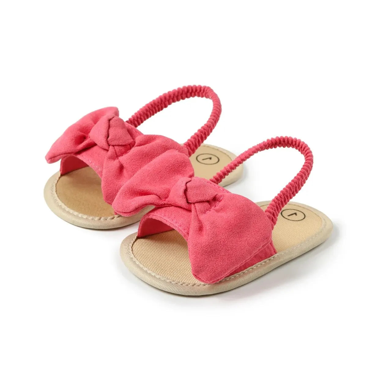 Sandales d’été avec un noeud pour bébé