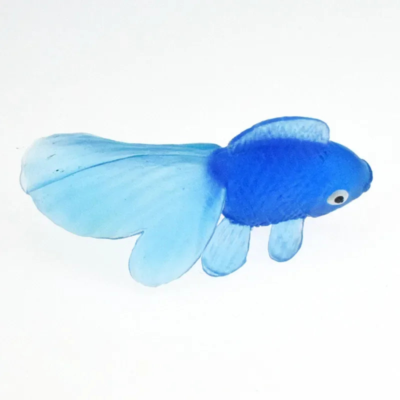 Lot de 10 poissons en caoutchouc souple pour bébé