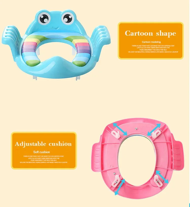 Siège de toilette 2 en 1 portable pour bébé