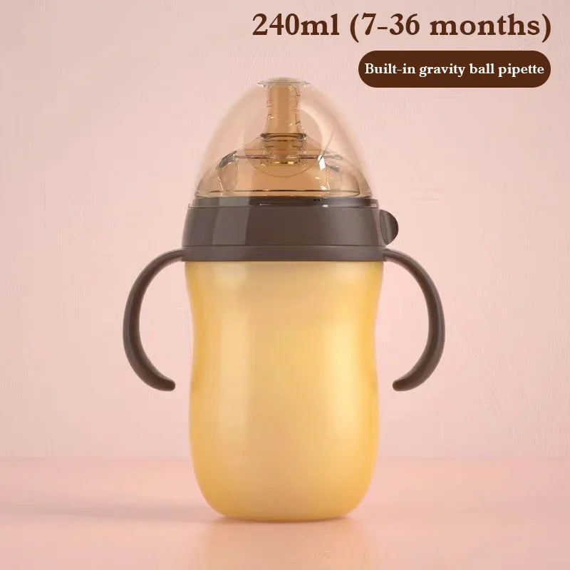 Biberons en silicone de 3 modèles différents