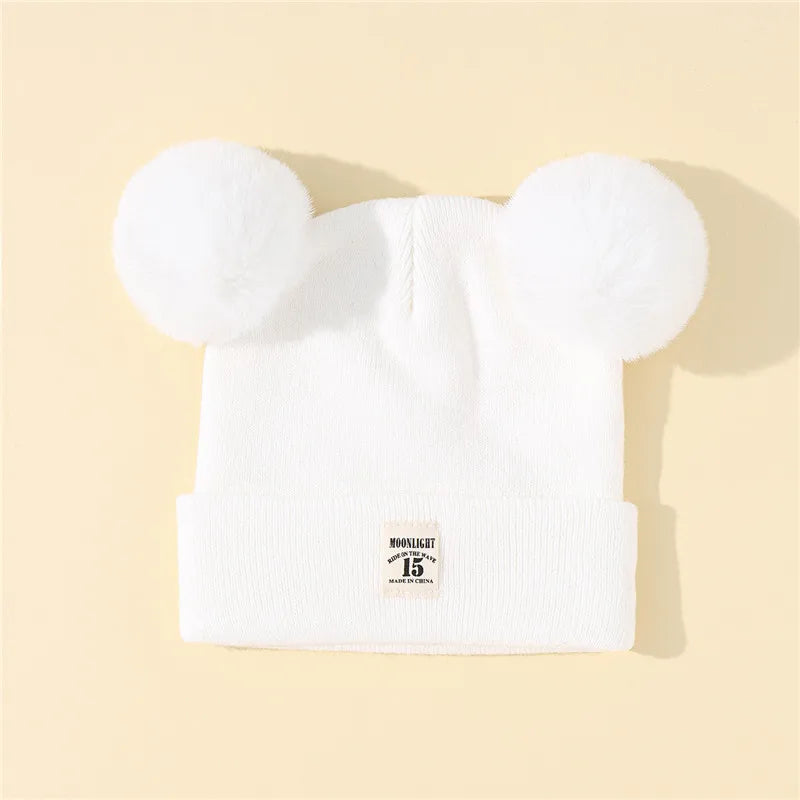 Bonnet bébé avec oreilles d'ours