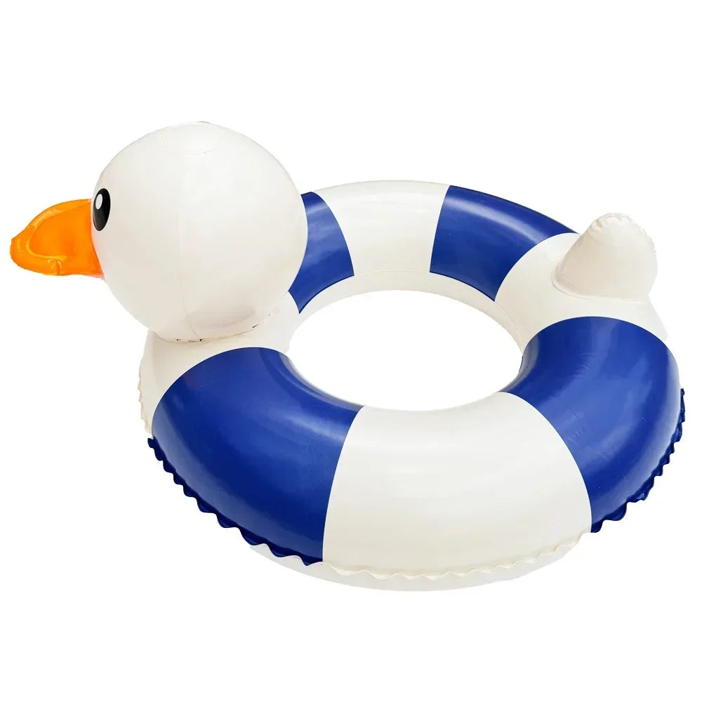 Bouée de natation gonflable en forme de canard