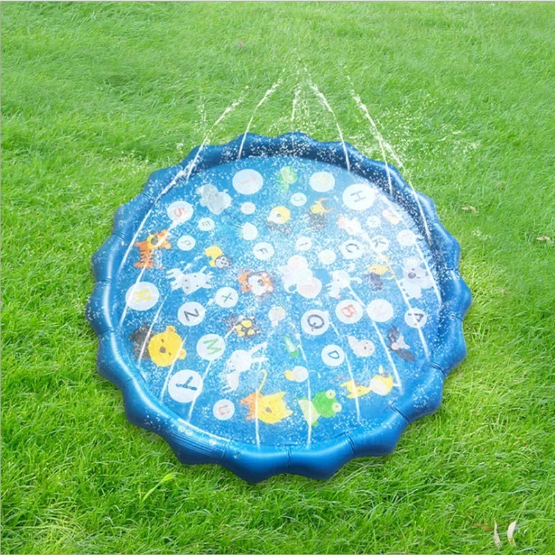 Tapis de jeu pulvérisateur d’eau gonflable pour enfant