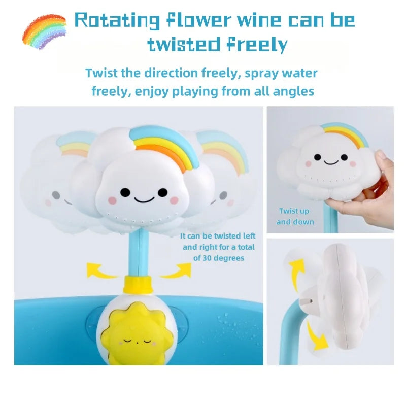 Jouet baignoire en nuage pour enfants