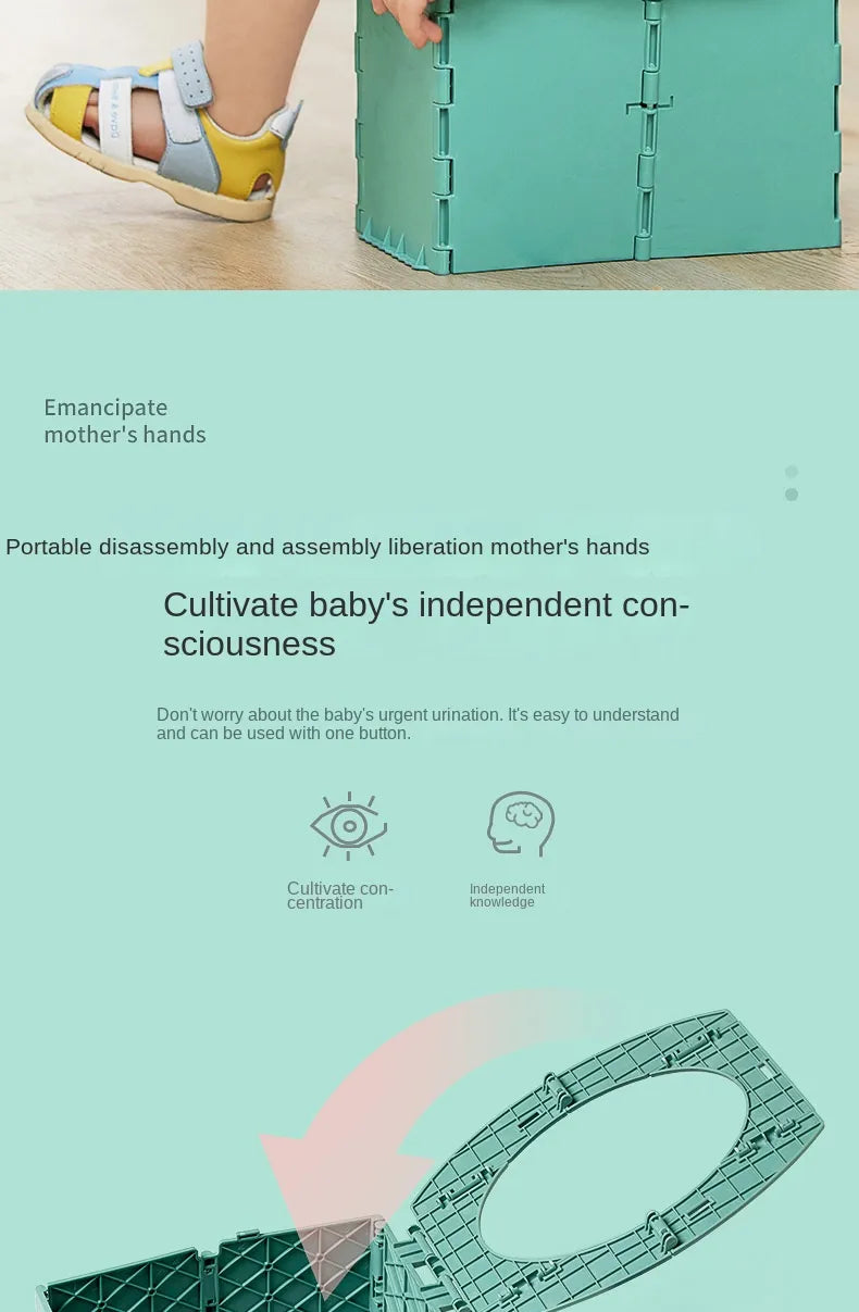 Pot portable et pliant pour bébé