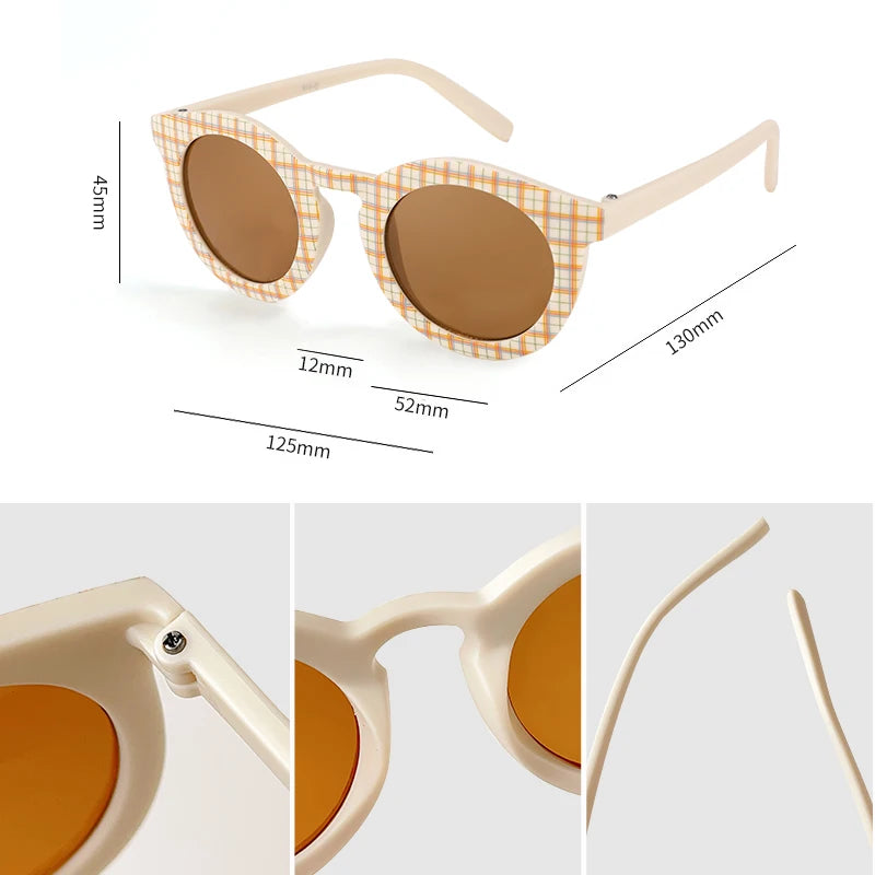 Lunette de soleil ronde pour enfants