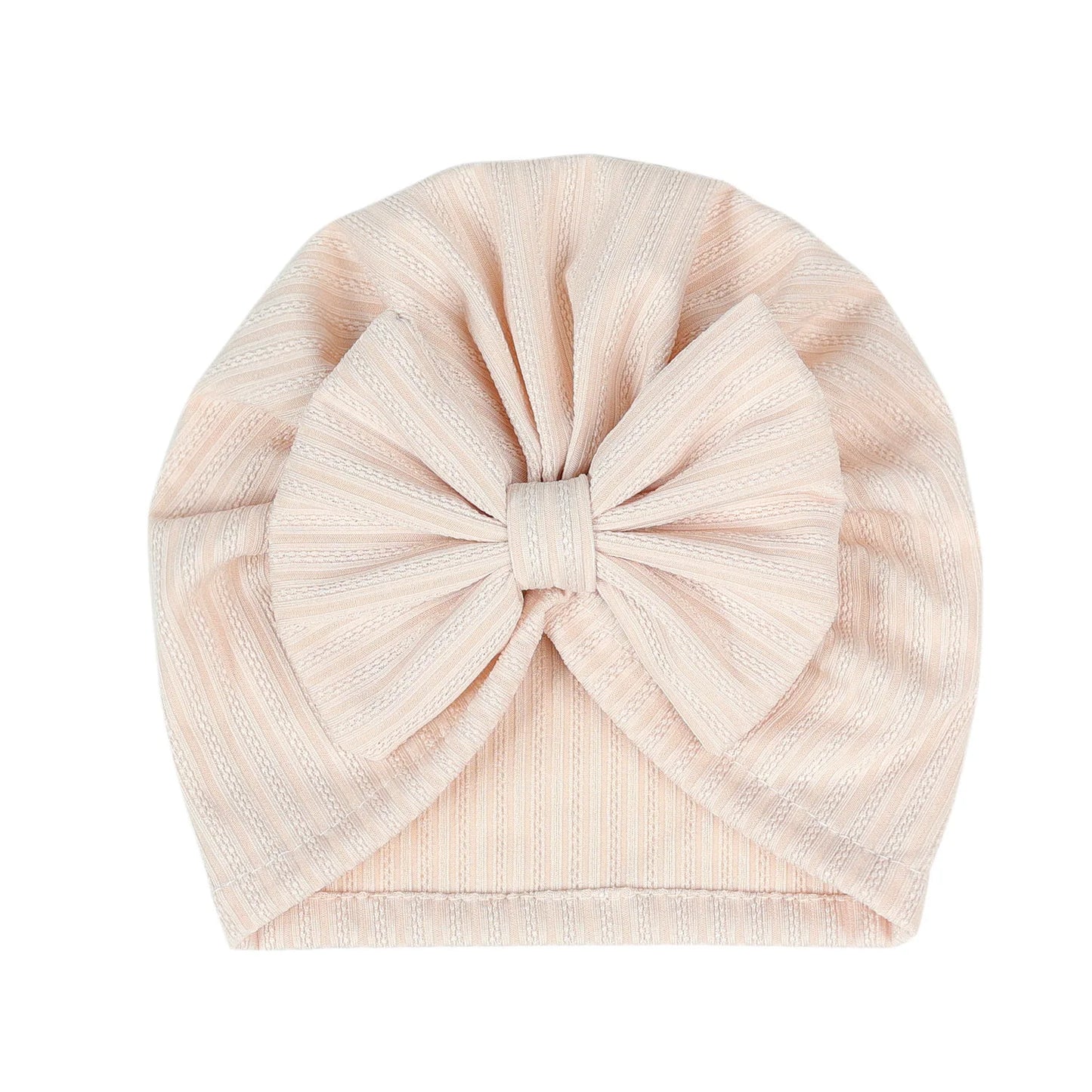 Turban en coton doux avec nœud papillon pour fille