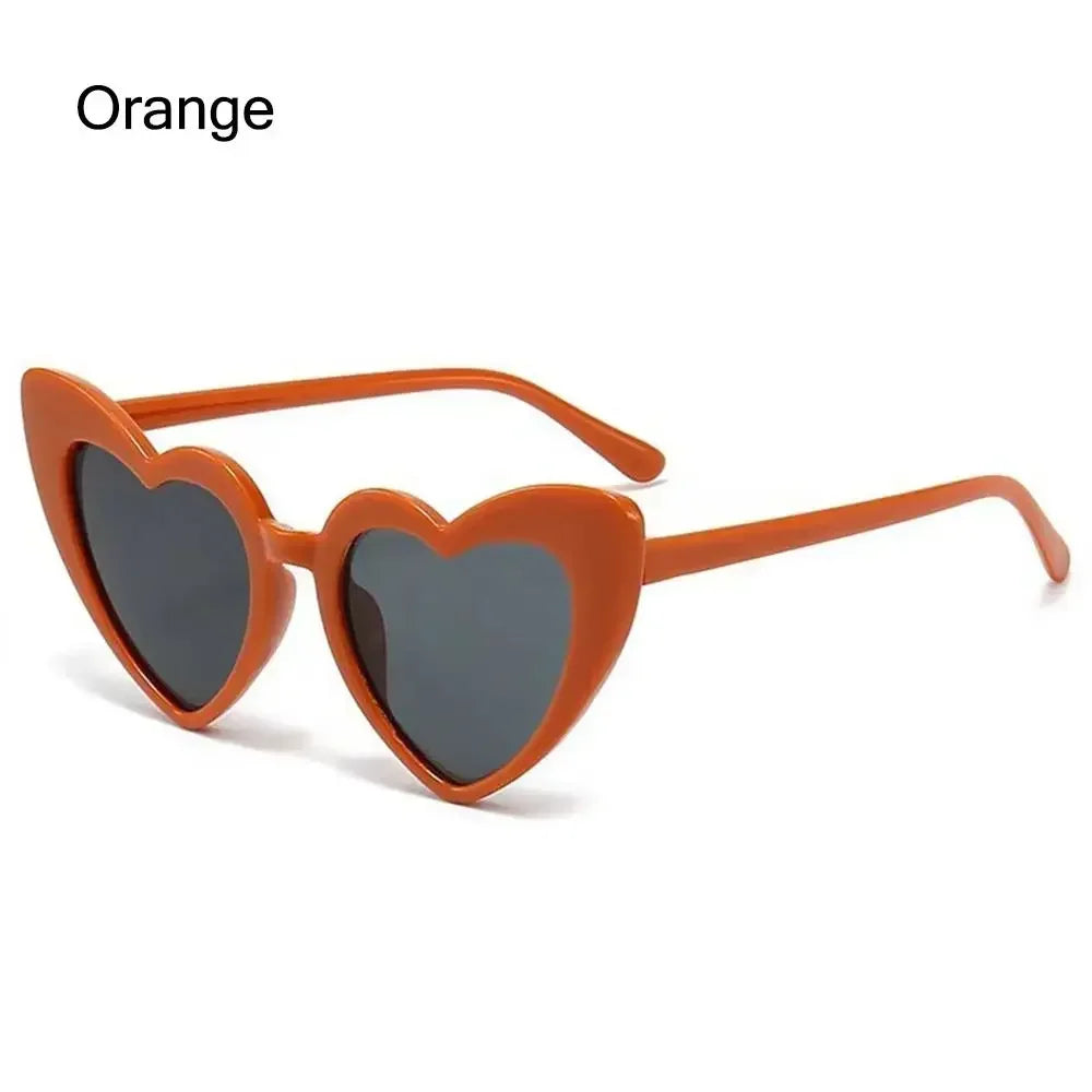 Lunettes de soleil polarisées en forme de cœur pour enfants