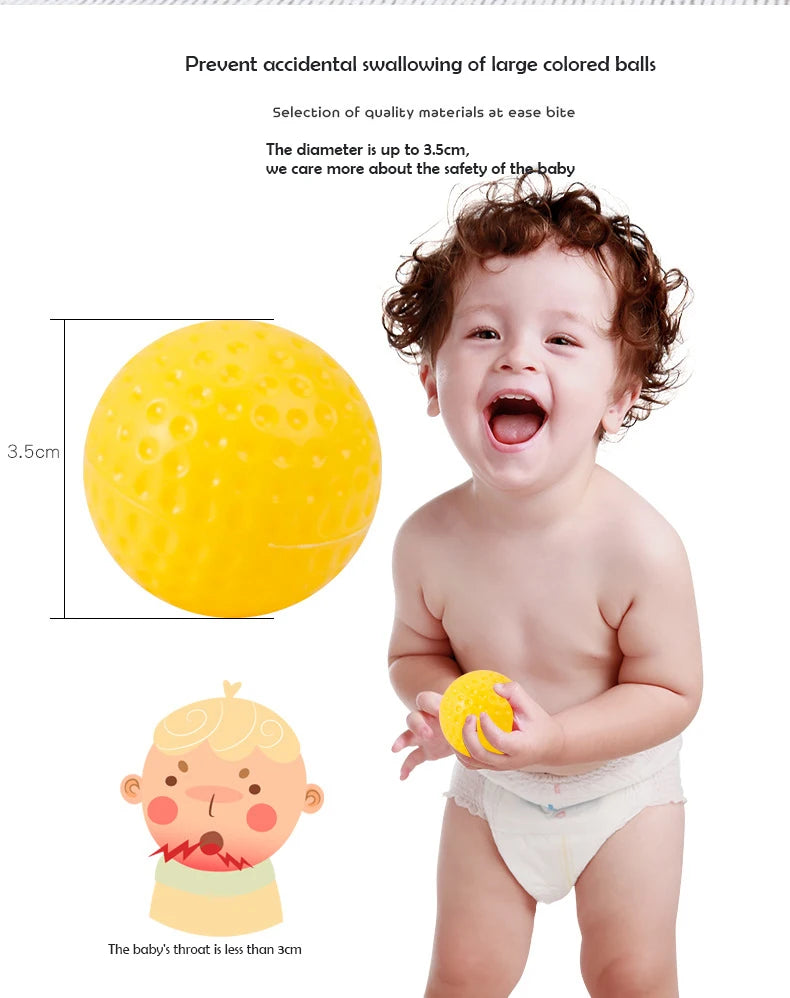 Jouet Montessori interactif pour bébé Roll Ball