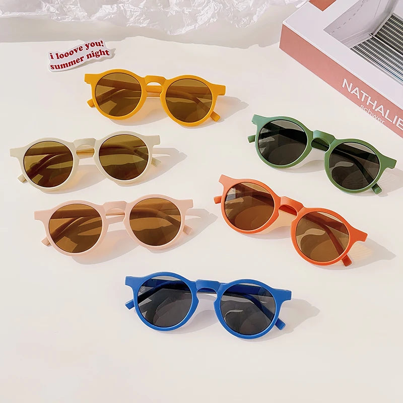 Lunette de soleil ronde pour enfants