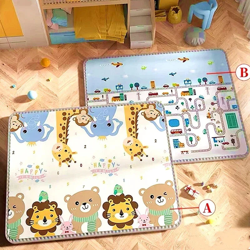 Tapis à motif dessin animé pour bébé