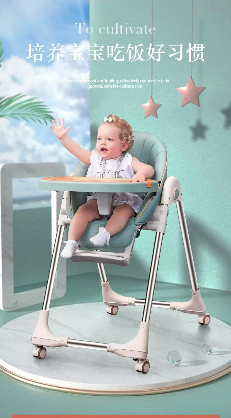 Chaises à manger pliantes pour bébés