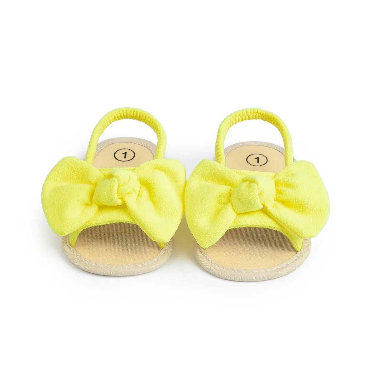 Sandales d’été avec un noeud pour bébé