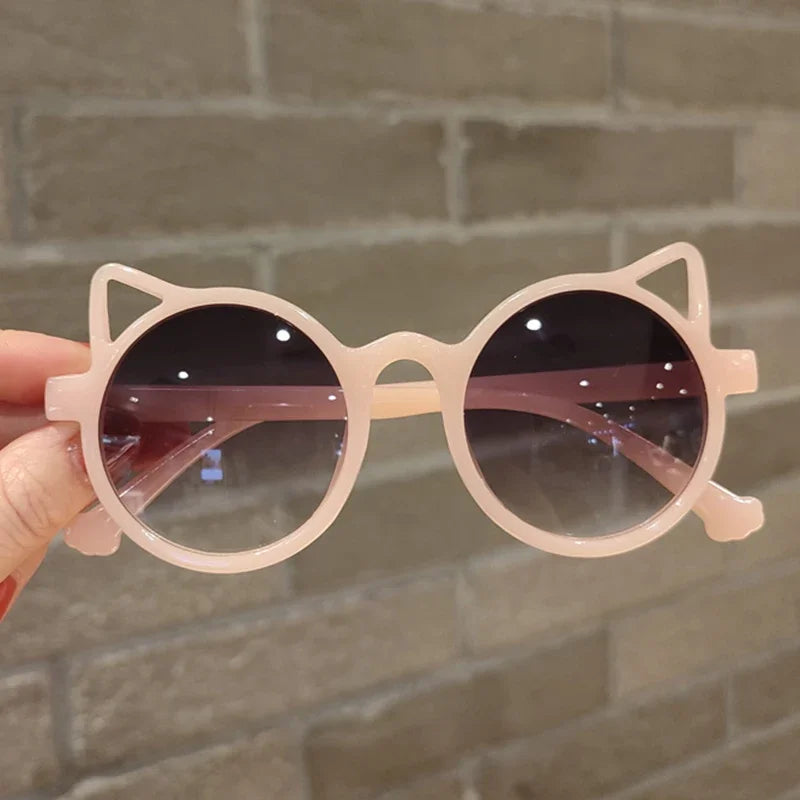 Lunettes de soleil en forme de chat pour enfants