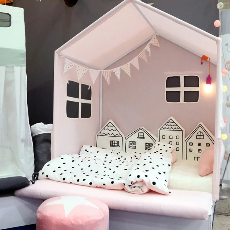 Tour de lit pare-chocs Motifs maisons pour bébé