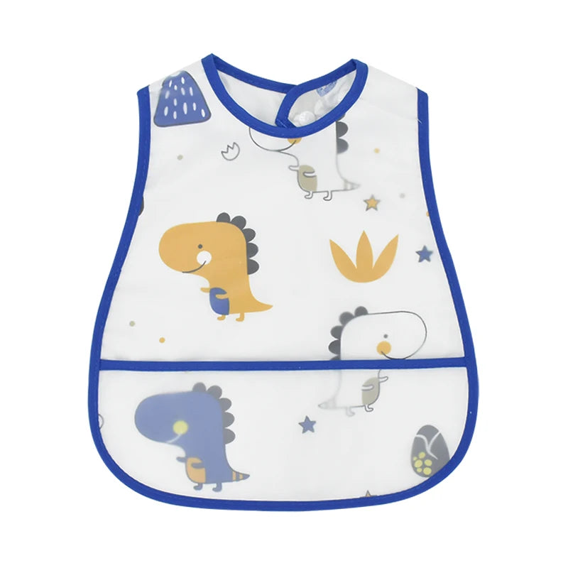 Bavoir en polyester à motif dessin animé