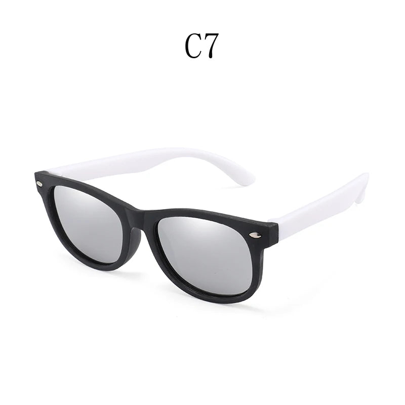 Lunettes de soleil carrées pour enfants