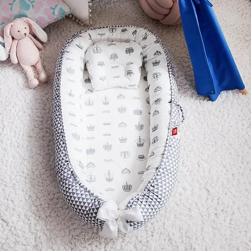 Lit réducteur avec Oreiller pour Bébé et Nouveau-né