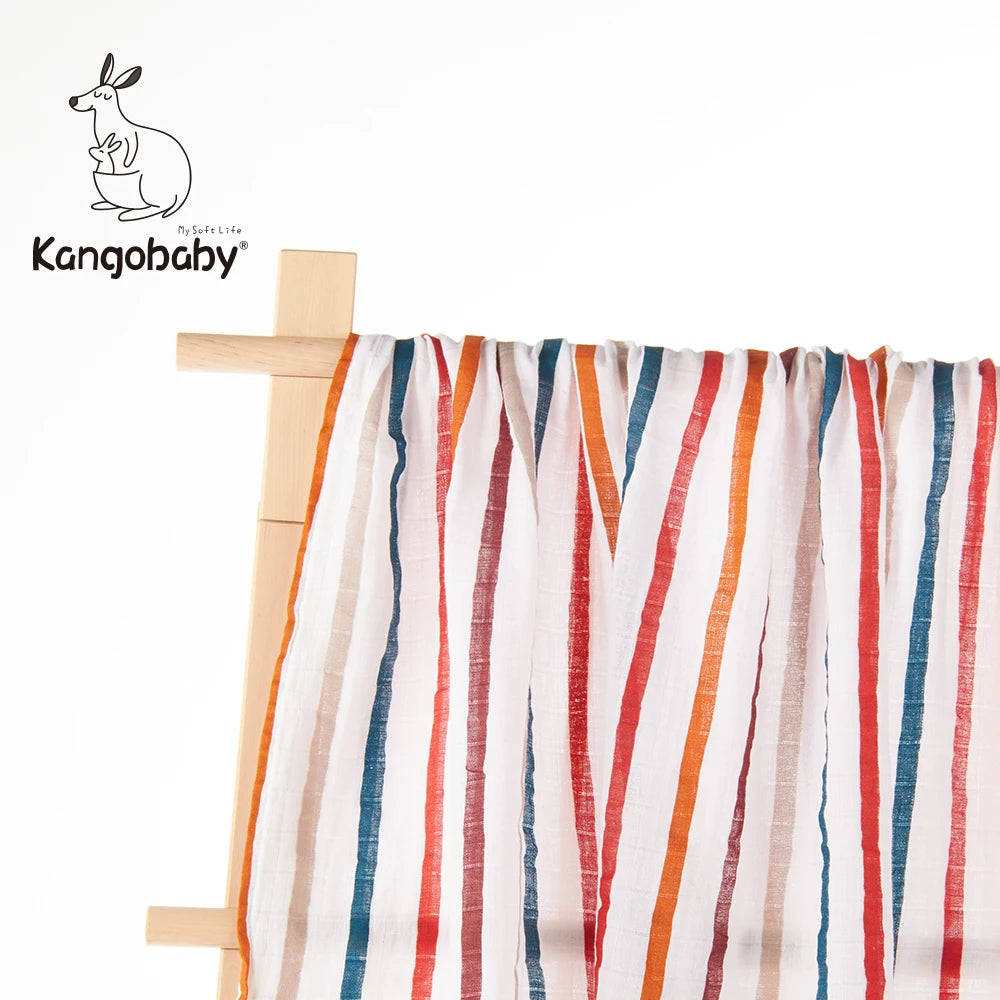 Couverture en tissu de mousseline pour bébé