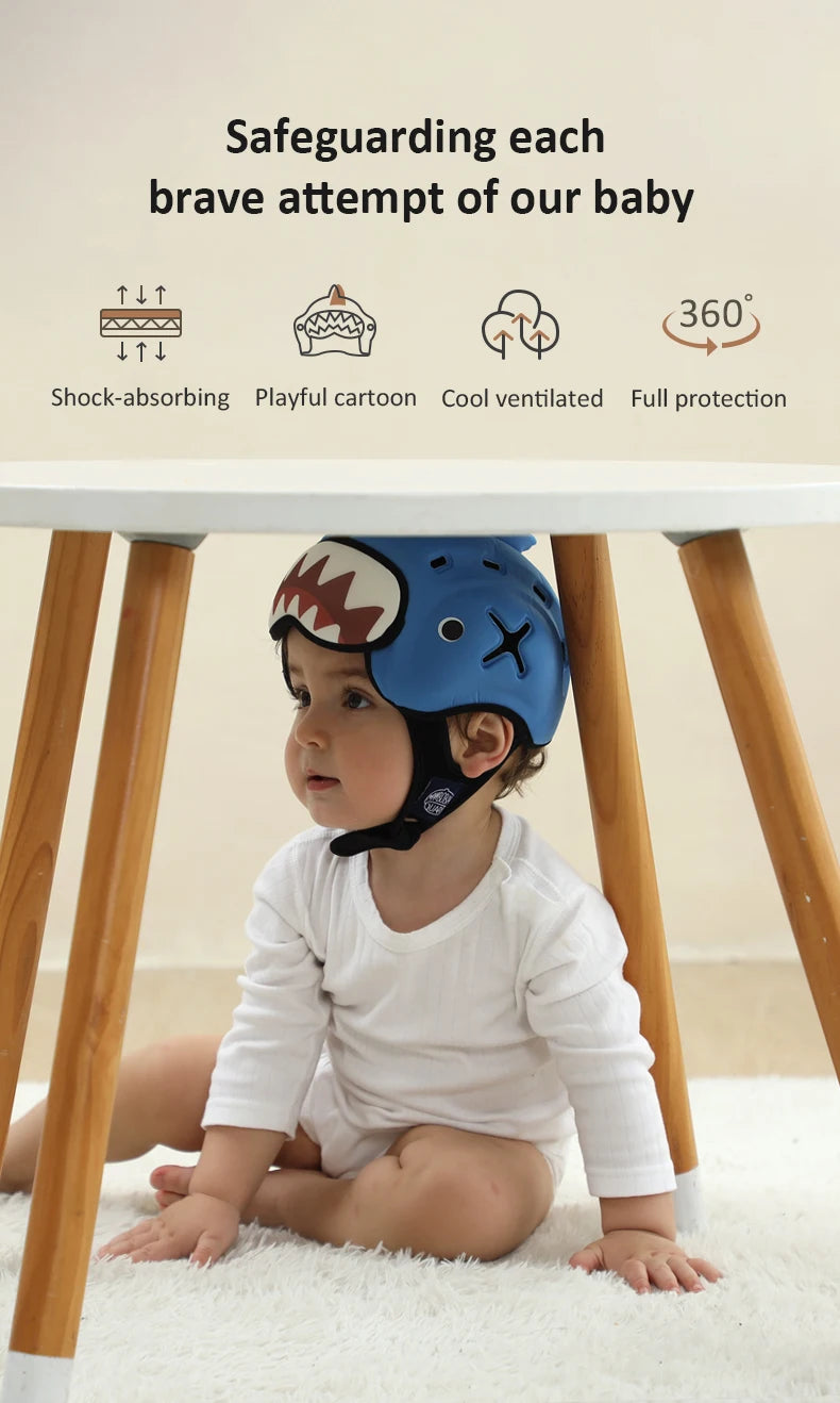 Casque de protection anti-choc pour bébé