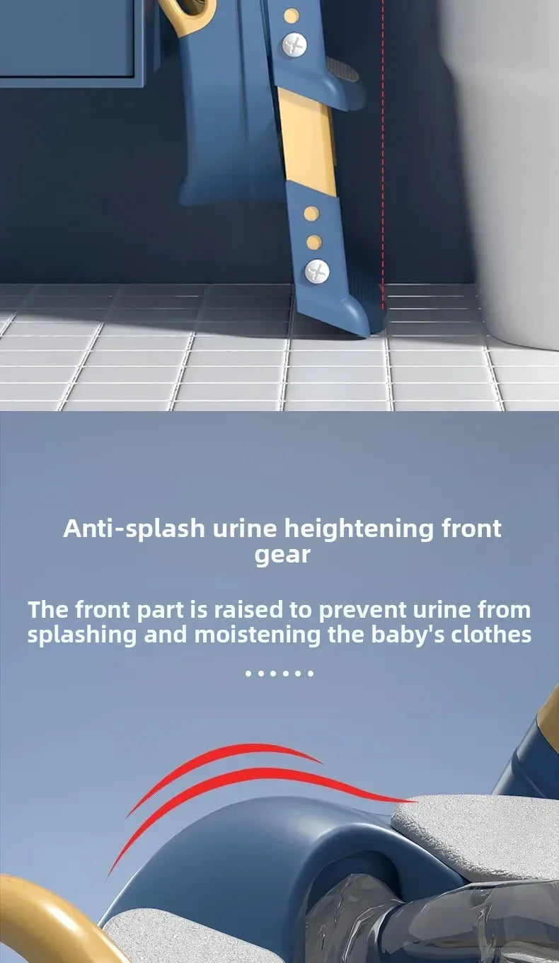 Chaise de toilettes avec escalier pour enfants