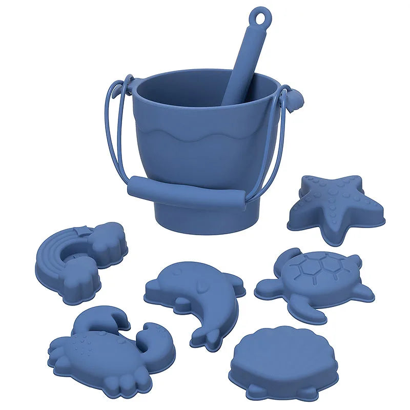 Ensemble de jouets de plage en silicone