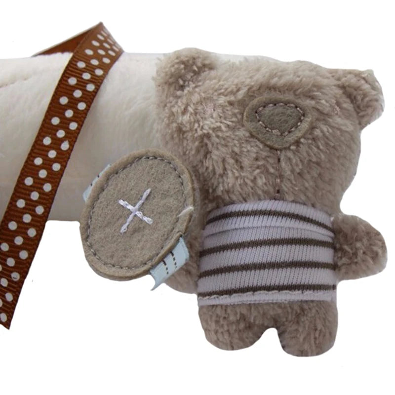 Cloche de lit suspendue pour bébé avec ourson et lapin
