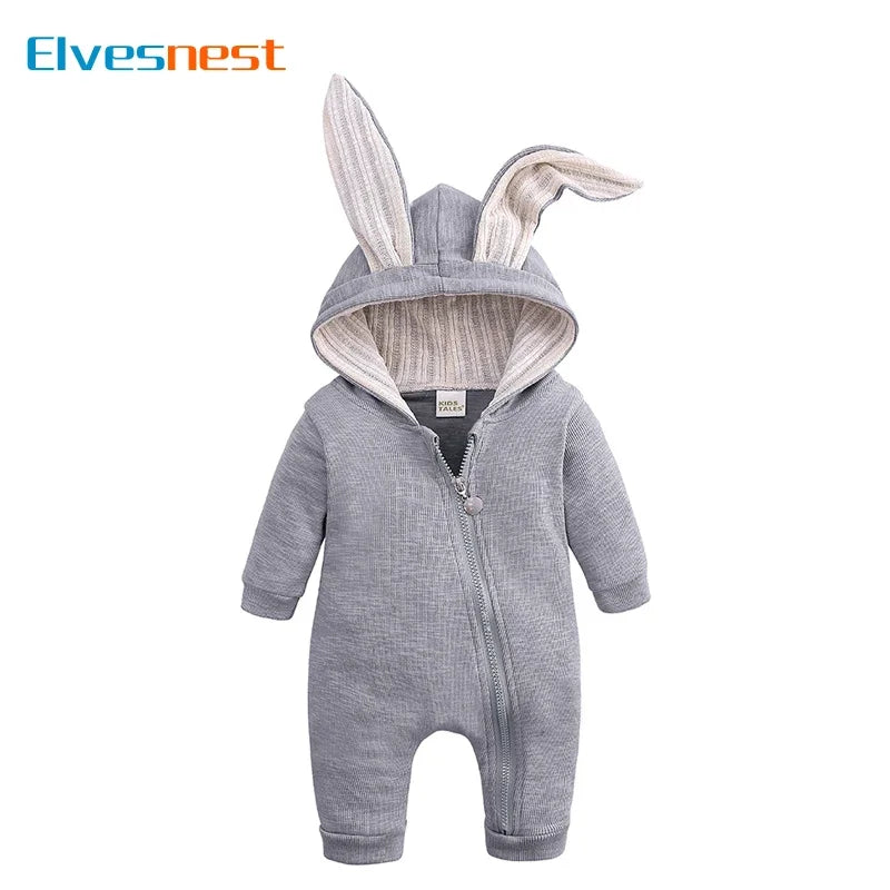 Combinaison pour bébé en forme de lapin