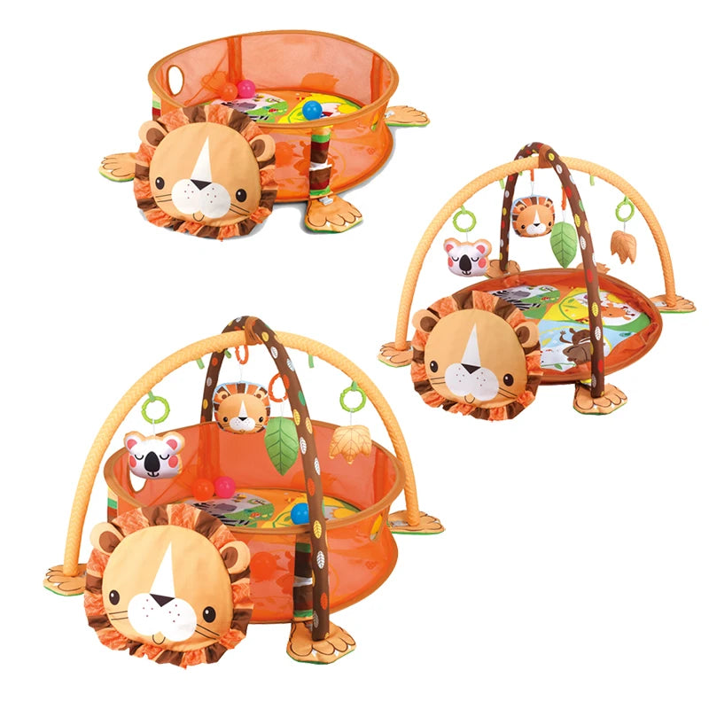 Tapis de jeu en forme d’animaux pour bébé