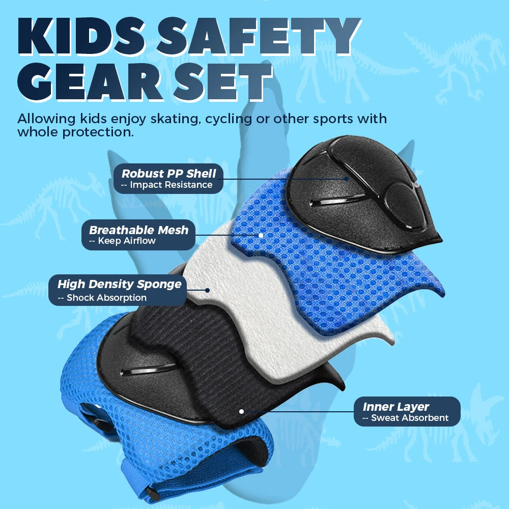 Casque de vélo à motif de dinosaure 3D pour enfants