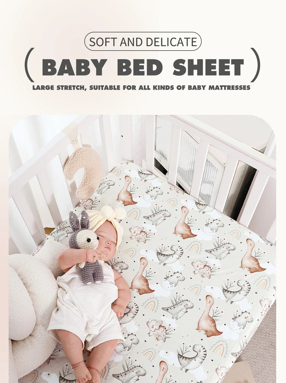 Couverture de matelas en joli motif