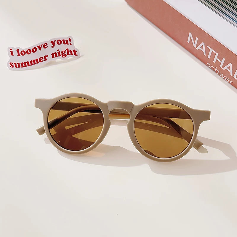 Lunette de soleil ronde pour enfants