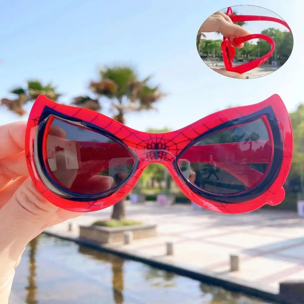 Lunette de soleils à motif de toiles d’araignées pour bébé