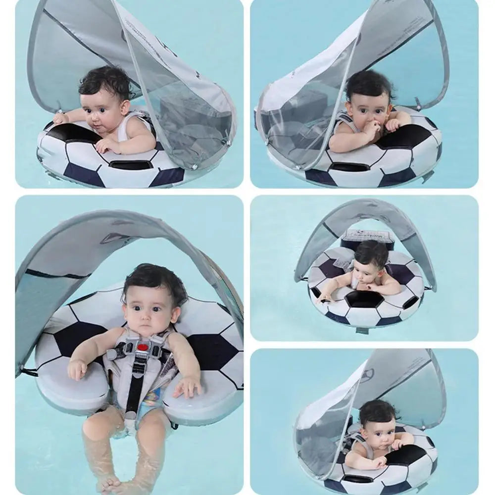 Bouée pour bébé avec motif de ballon de football