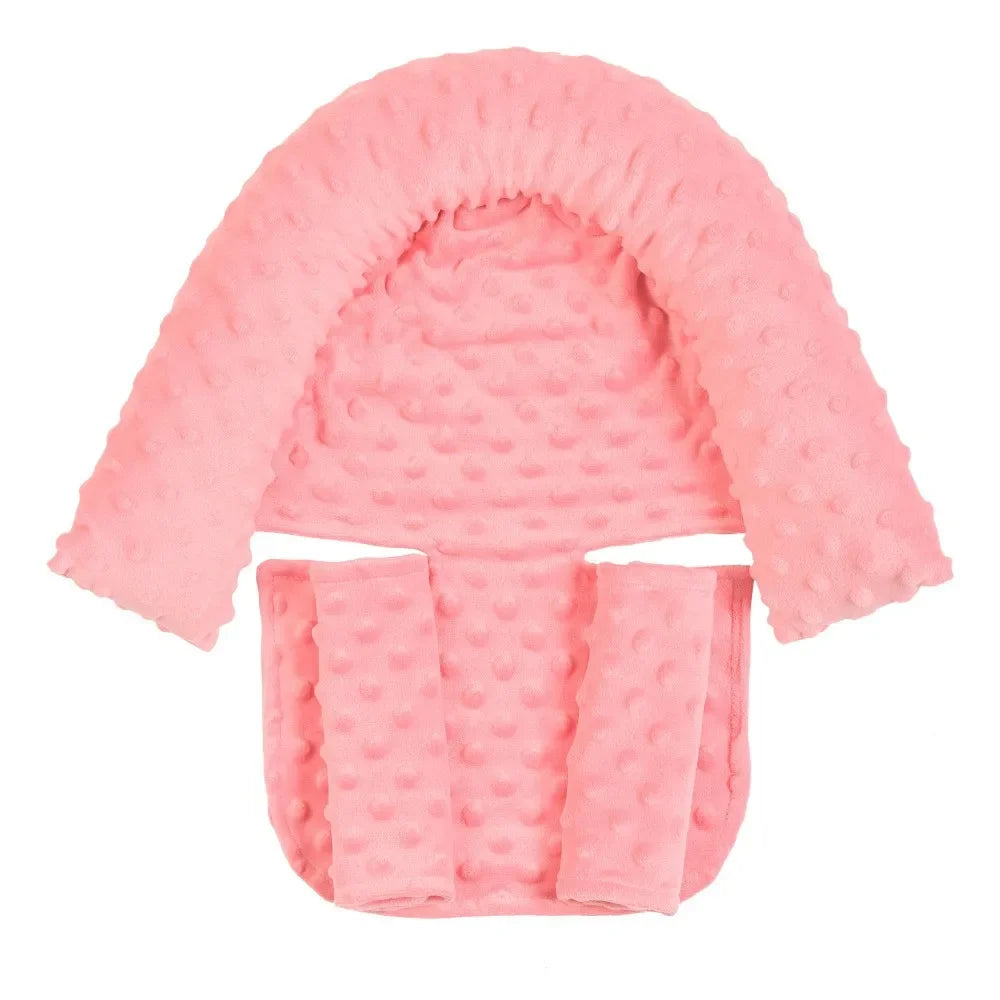 Oreiller cale tête de bébé avec ceinture