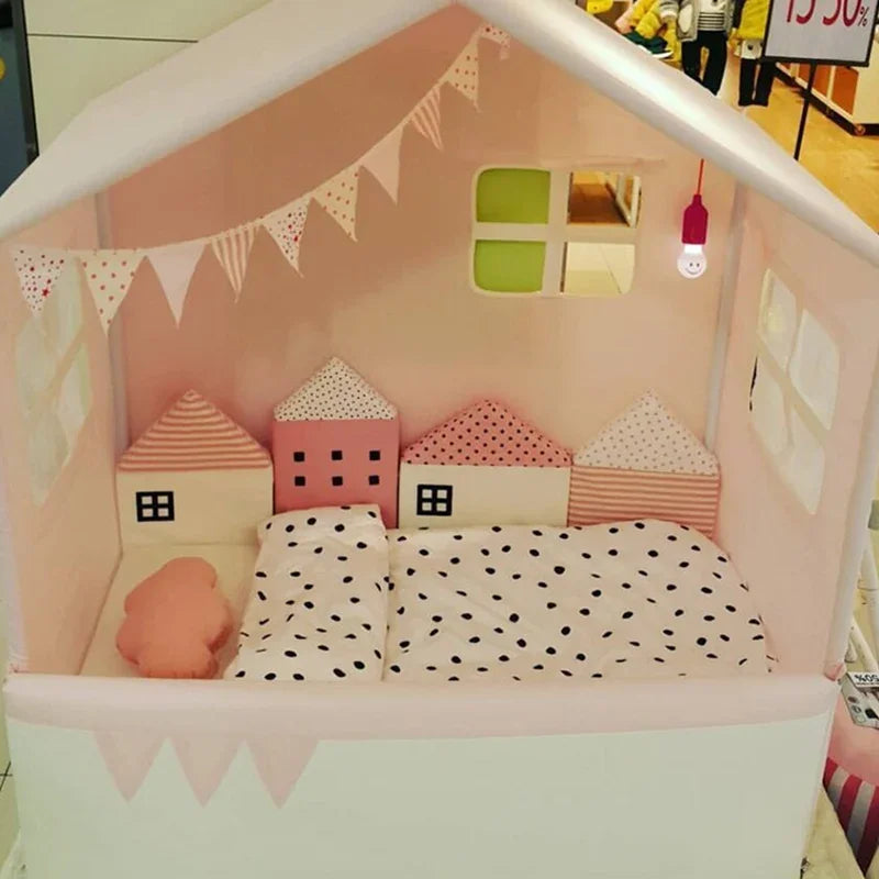 Tour de lit pare-chocs Motifs maisons pour bébé