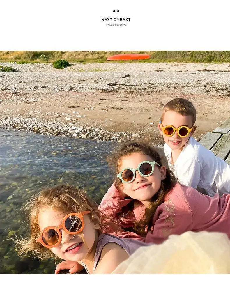Lunettes de soleil rondes pour bébés