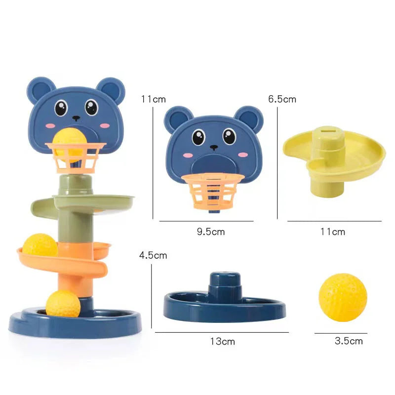 Jouet Montessori interactif pour bébé Roll Ball